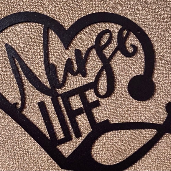 Nurse Life Wall Decor Sign - Picture 2 of 2